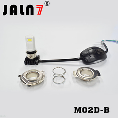 Motorcycle LED Headlight Bulb M02D-B JALN7 Hi/Lo BeamDRL Fog Replacement Conversion Kit Headlamp Lamp 25W 2500LM 9-18V