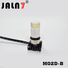 Motorcycle LED Headlight Bulb M02D-B JALN7 Hi/Lo BeamDRL Fog Replacement Conversion Kit Headlamp Lamp 25W 2500LM 9-18V