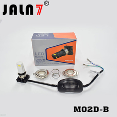 Motorcycle LED Headlight Bulb M02D-B JALN7 Hi/Lo BeamDRL Fog Replacement Conversion Kit Headlamp Lamp 25W 2500LM 9-18V