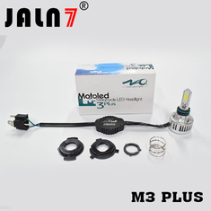 Motorcycle LED Headlight Bulb M3 PLUS JALN7 Hi/Lo BeamDRL Fog Replacement Conversion Kit Headlamp Lamp 40W 4000LM 9-18V