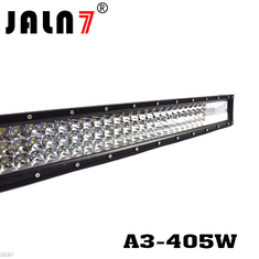 LED Light Bar JALN7 405W 3Rows Combo Beam LED Driving Lamp Super Bright Off Road Lights LED Work Light Boat Jeep