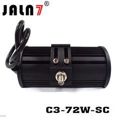 LED Light Bar JALN7 72W 3Rows 2 Colors LED Driving Lamp Super Bright Off Road Lights LED Work Light Boat Jeep