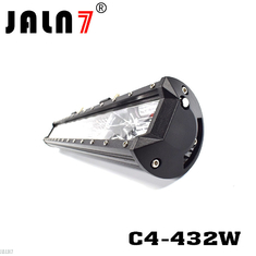 LED Light Bar JALN7 432W 4Rows Combo Beam LED Driving Lamp Super Bright Off Road Lights LED Work Light Boat Jeep
