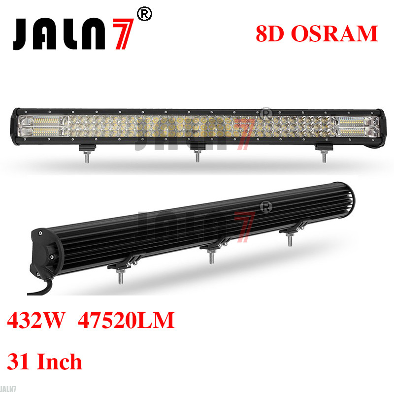 432W 47520LM OSRAM 31 INCH 8D LED LIGHT BAR JALN7