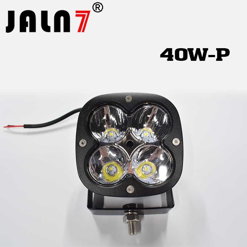 Led Work Light JALN7 40W Car Driving Lights Fog Light Off Road Lamp Car Boat Truck SUV JEEP ATV Led Light