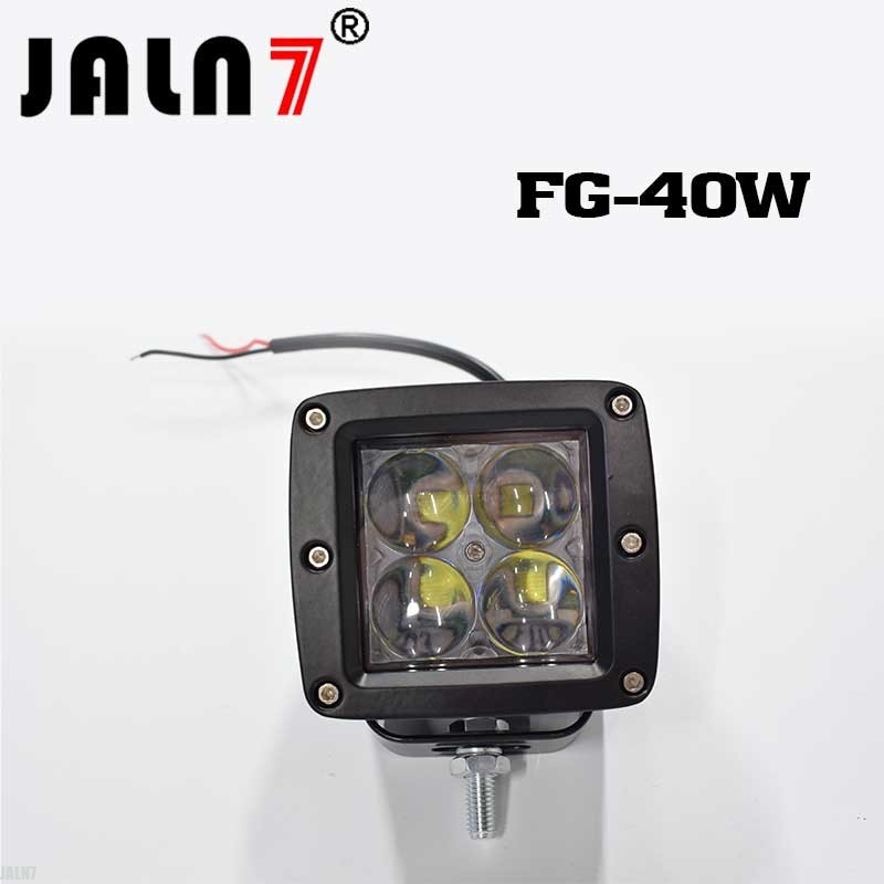 Led Work Light JALN7 40W Lens Car Driving Lights Fog Light Off Road Lamp Car Boat Truck SUV JEEP ATV Led Light