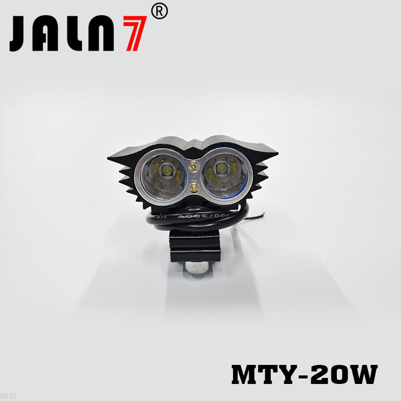 Motorcycle Headlight Led JALN7 20W Driving Lights Fog Light Off Road Lamp Car Boat Truck SUV JEEP ATV Led Light