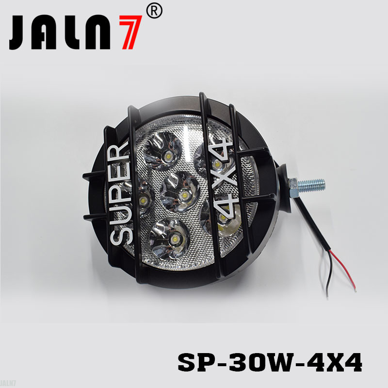 Led Work Light JALN7 30W Car Driving Lights Fog Light Off Road Lamp Car Boat Truck SUV JEEP ATV Led Light