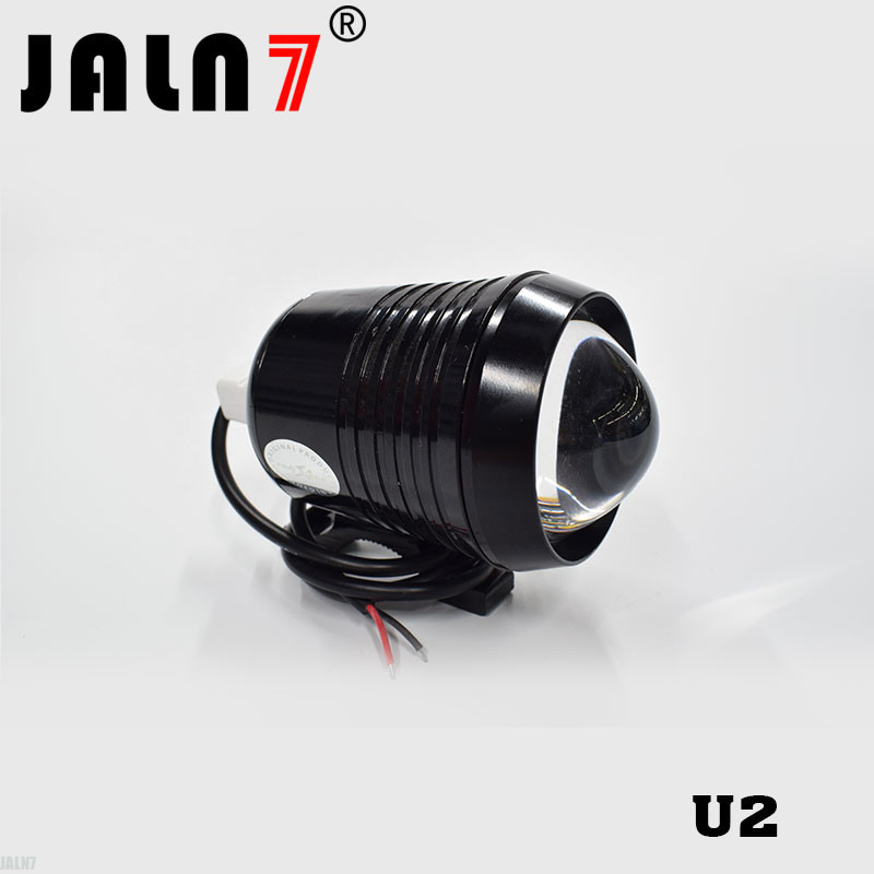Motorcycle Headlight Led JALN7 U2 10W Fog Driving Running Light with Strobe Flashing