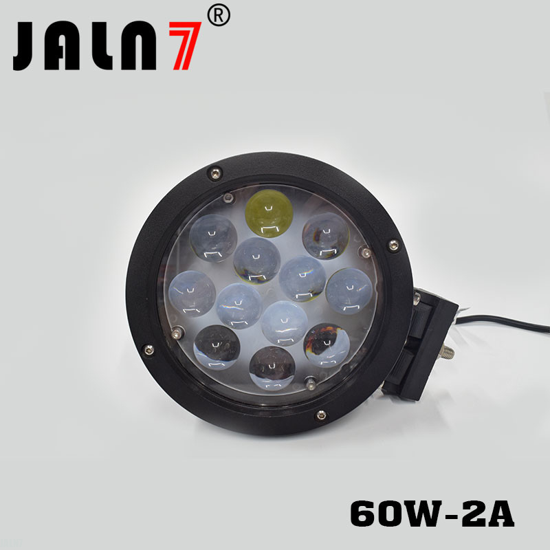 Led Work Light JALN7 60W Car Driving Lights Fog Light Off Road Lamp Car Boat Truck SUV JEEP ATV Led Light