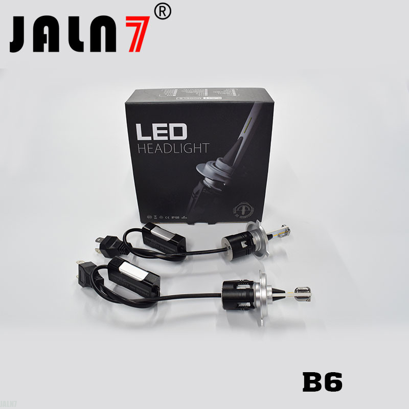 LED Headlight Bulbs JALN7 B6 LED Conversion Kits Extremely Super Bright H1/H4/H7/H11/9005/9006 24W 3600lm