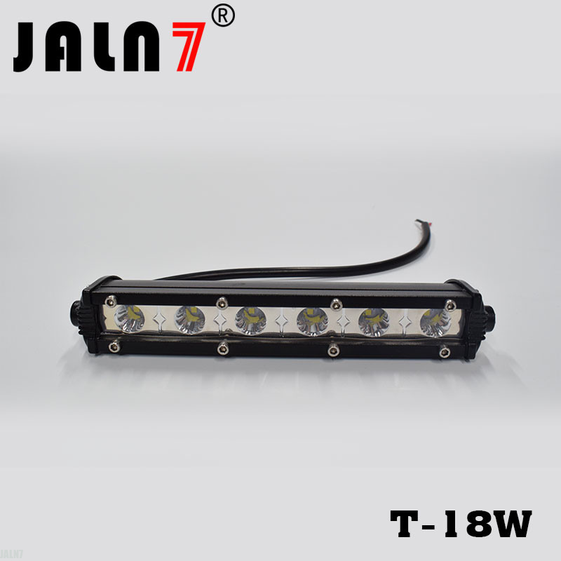 LED Light Bar JALN7 18W CREE Spot Flood Combo LED Driving Lamp Super Bright Off Road Lights LED Work Light Boat Jeep