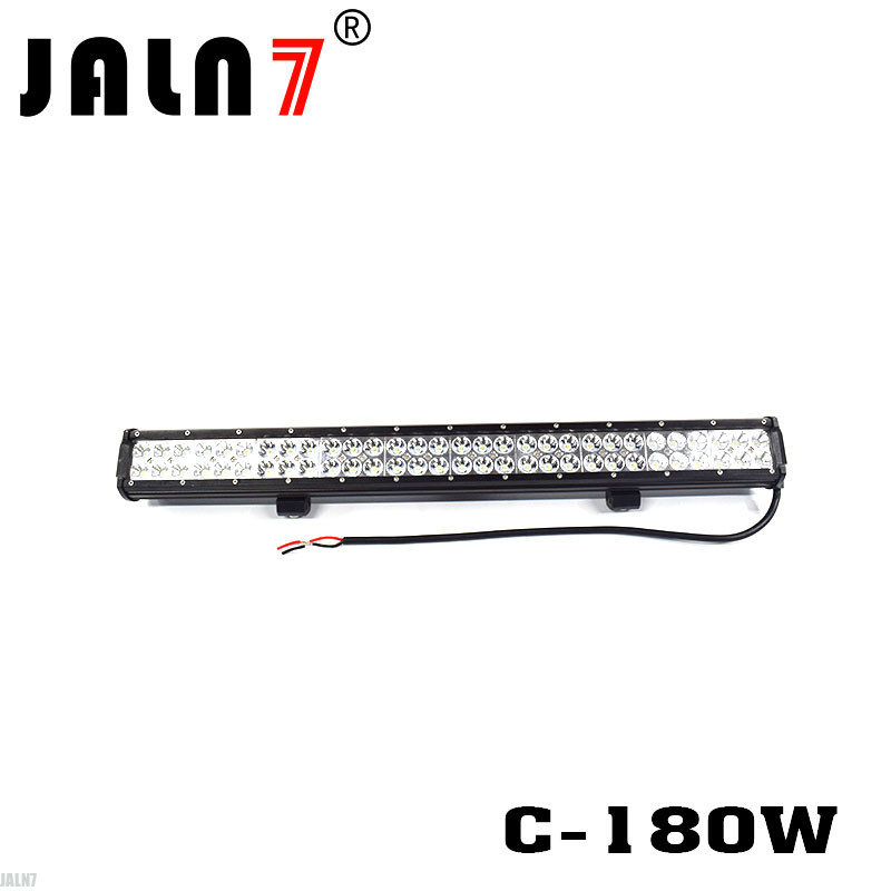 LED Light Bar JALN7 180W CREE Spot Flood Combo LED Driving Lamp Super Bright Off Road Lights LED Work Light Boat Jeep