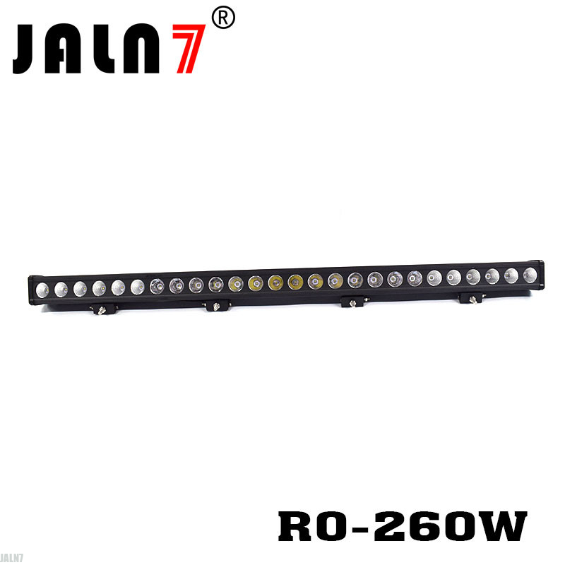 LED Light Bar JALN7 260W CREE Spot Flood Combo LED Driving Lamp Super Bright Off Road Lights LED Work Light Boat Jeep