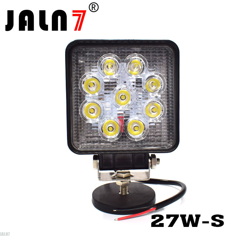 Led Work Light JALN7 27\W Car Driving Lights Fog Light Off Road Lamp Car Boat Truck SUV JEEP ATV Led Light