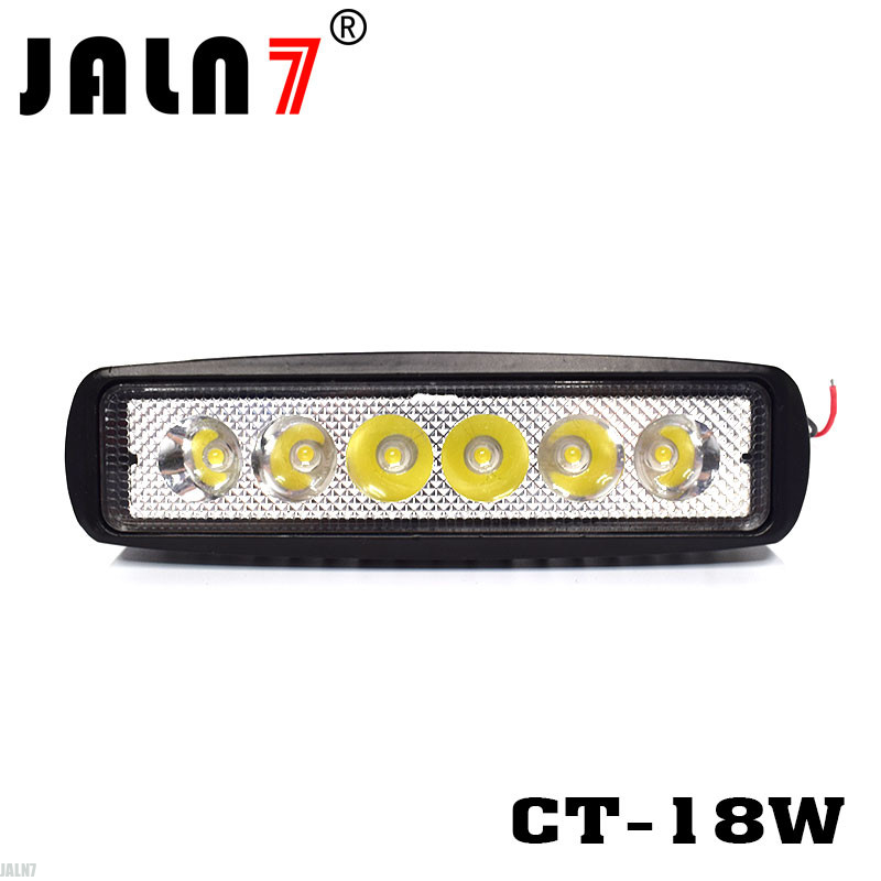 Led Work Light JALN7 18W Car Driving Lights Fog Light Off Road Lamp Car Boat Truck SUV JEEP ATV Led Light